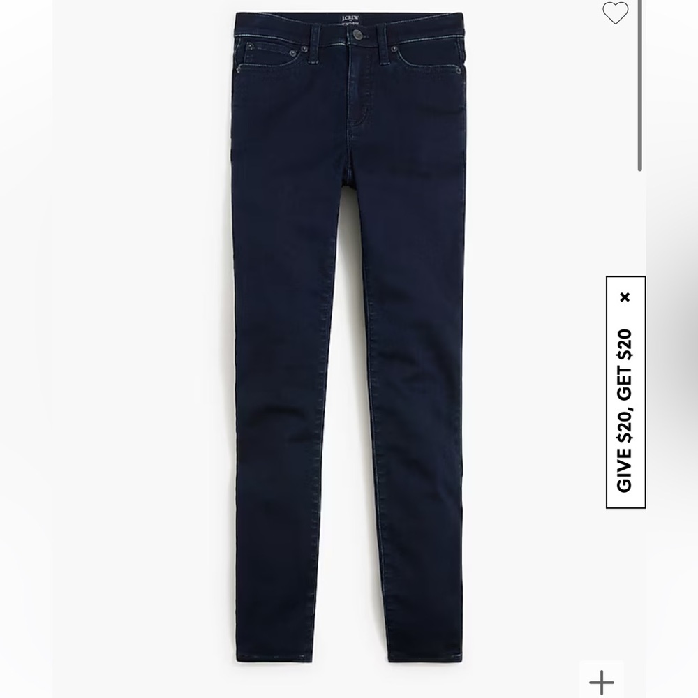 9" mid-rise skinny jean in signature stretch